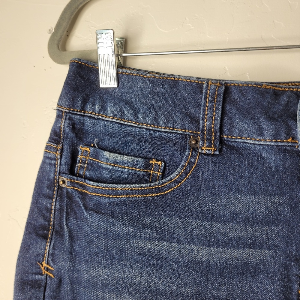 Mudd Dark Wash FLX Stretch Denim Shorts - Picture 6 of 6